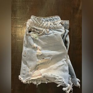Super cute kancan jean shorts
